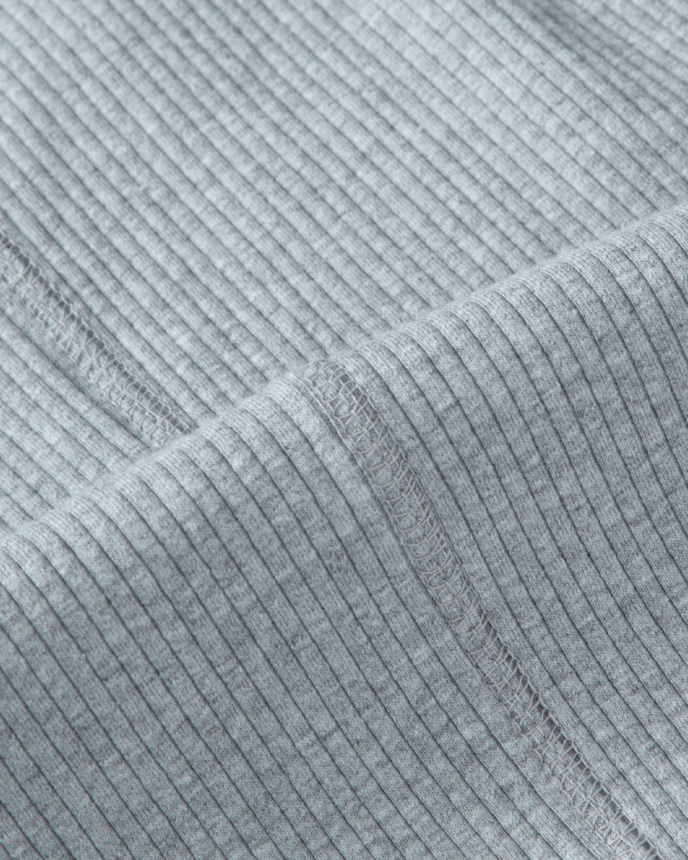[kineto] Sleek Ribbed Sleeveless Top_Melange Grey