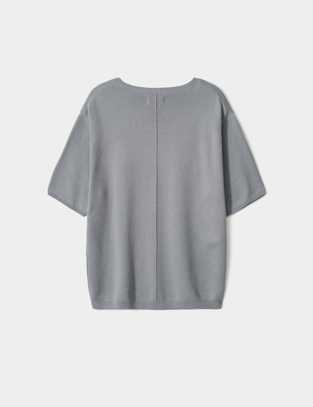 [GEN:RE] Your Way Slit Half Knit Gray
