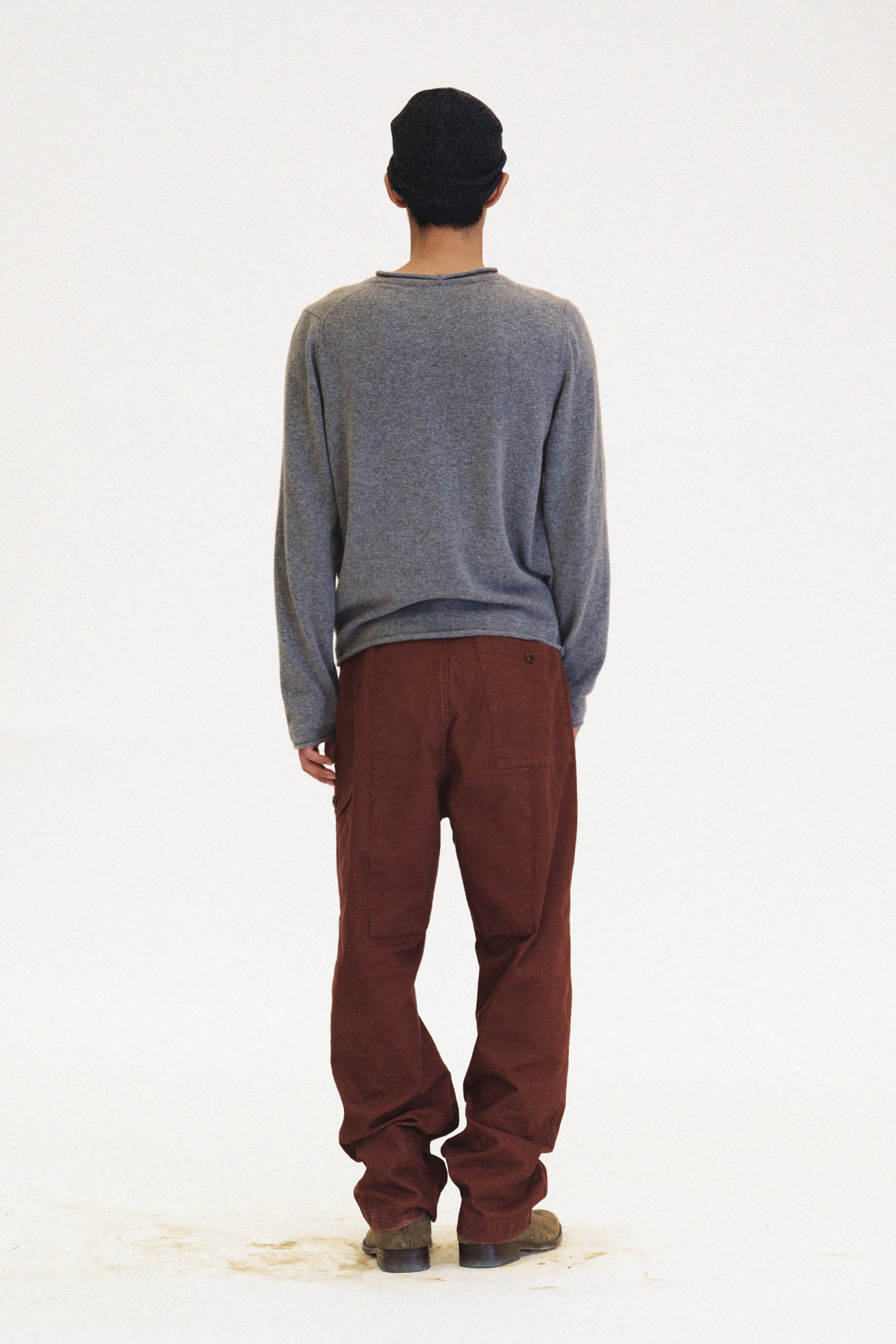 [SURFACE EDITION] WASHED COMBAT TROUSERS RED
