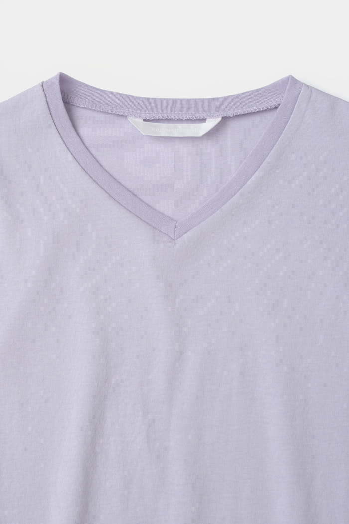[KANGJUNGSEOK] PERMANENT FOR EVERYONE T-SHIRTS LIGHT PURPLE