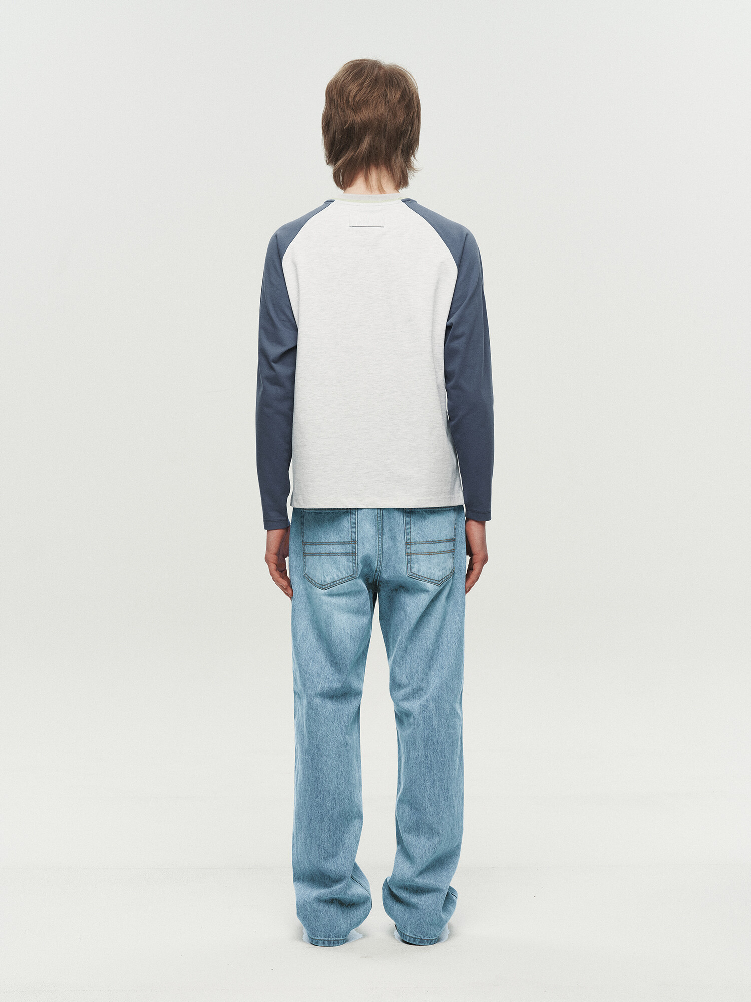 [HEUTE] LIGHT WASH WIDE DENIM (LIGHT BLUE)