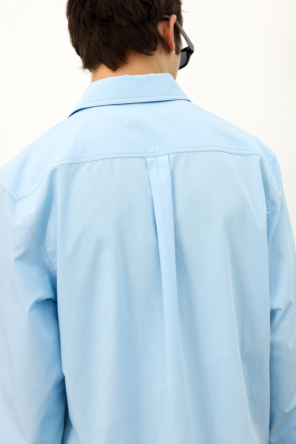 [ANYTIME LOREAK] FREESIA BLOOM SHIRT - SKY BLUE