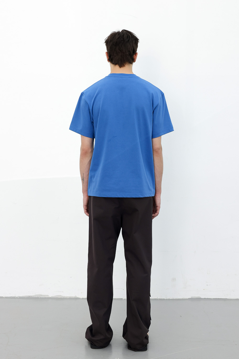 [ANYTIME LOREAK] PRIMROSE HALF TEE - BLUE