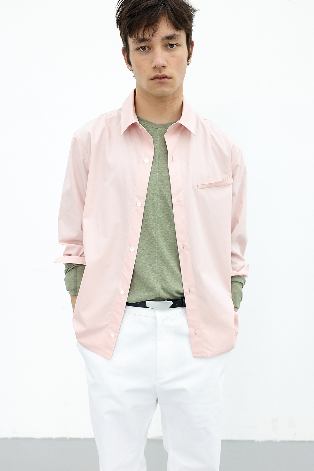 [ANYTIME LOREAK] FREESIA BLOOM SHIRT - PINK