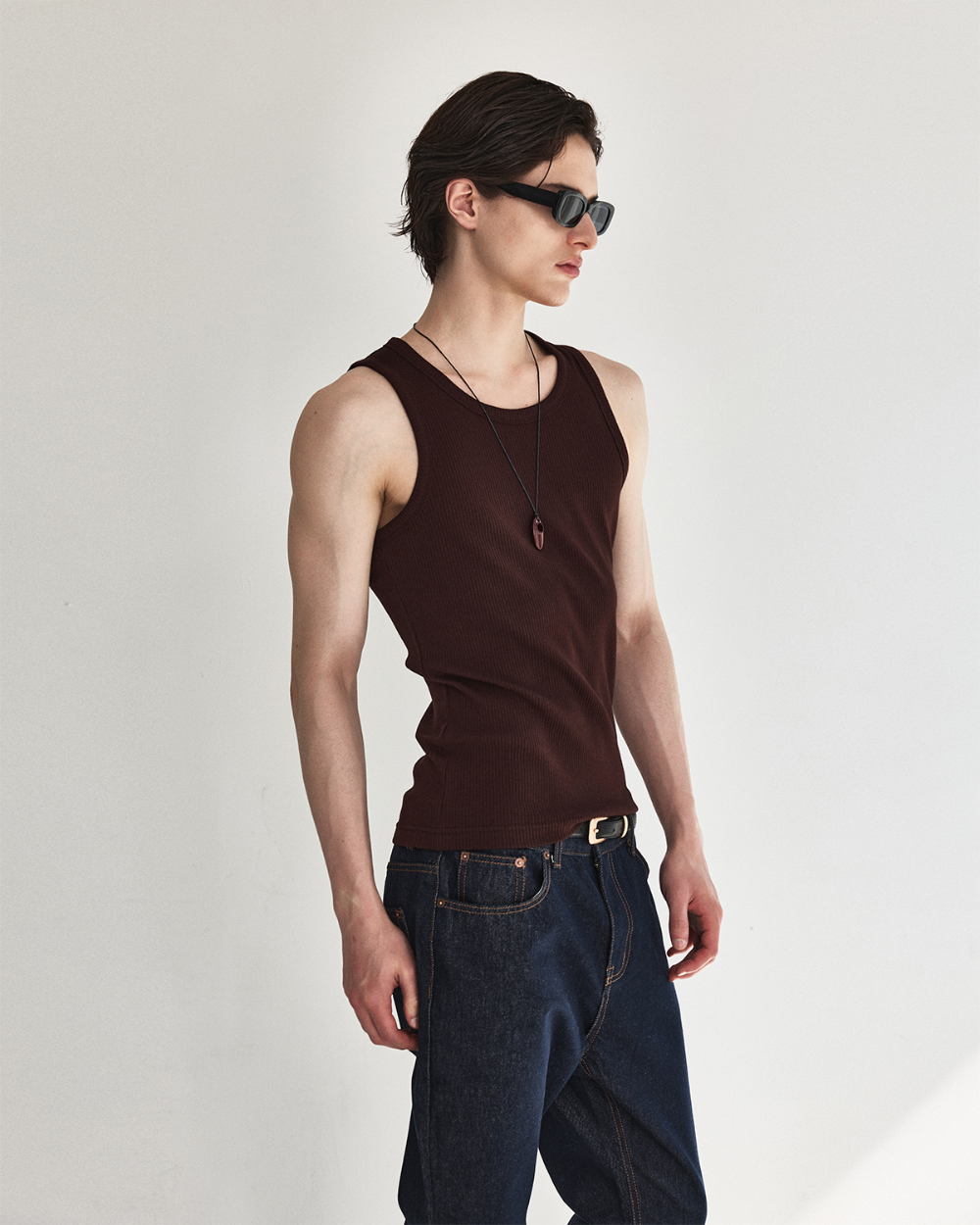 [kineto] Classic Selvedge Flare Denim Pants_Indigo Blue