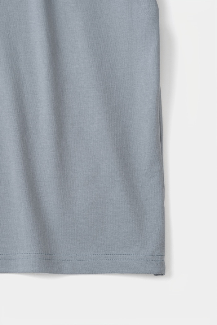 [KANGJUNGSEOK] PERMANENT FOR EVERYONE T-SHIRTS LIGHT BLUE