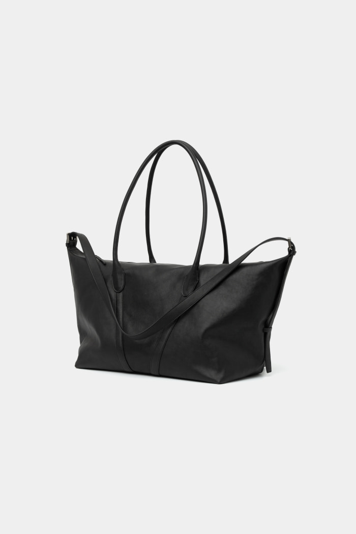 [KANGJUNGSEOK] PERMANENT LEATHER BAG 04 BLACK