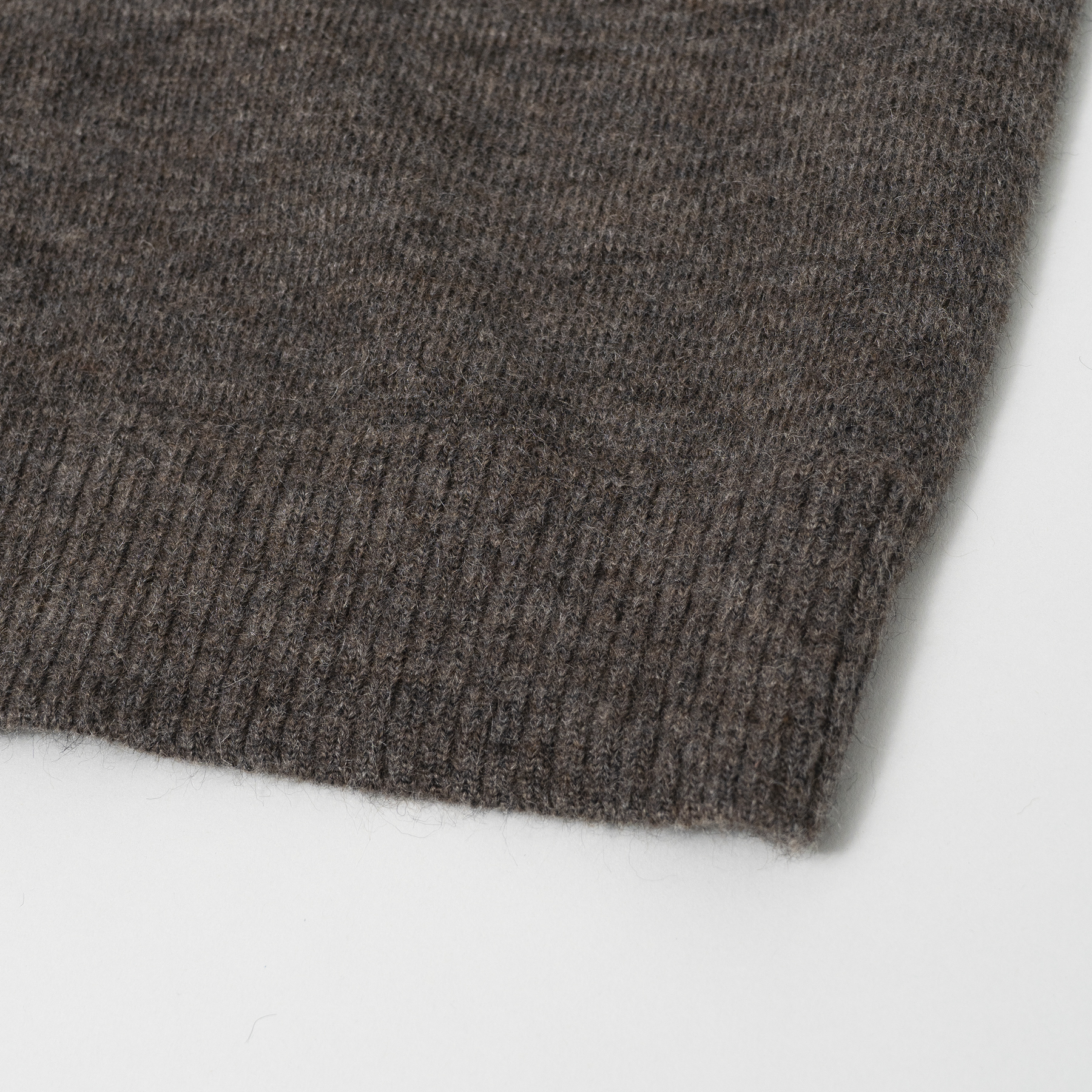 [STILL BY HAND] KN07263OS - SWEATER ASH BROWN 작업중
