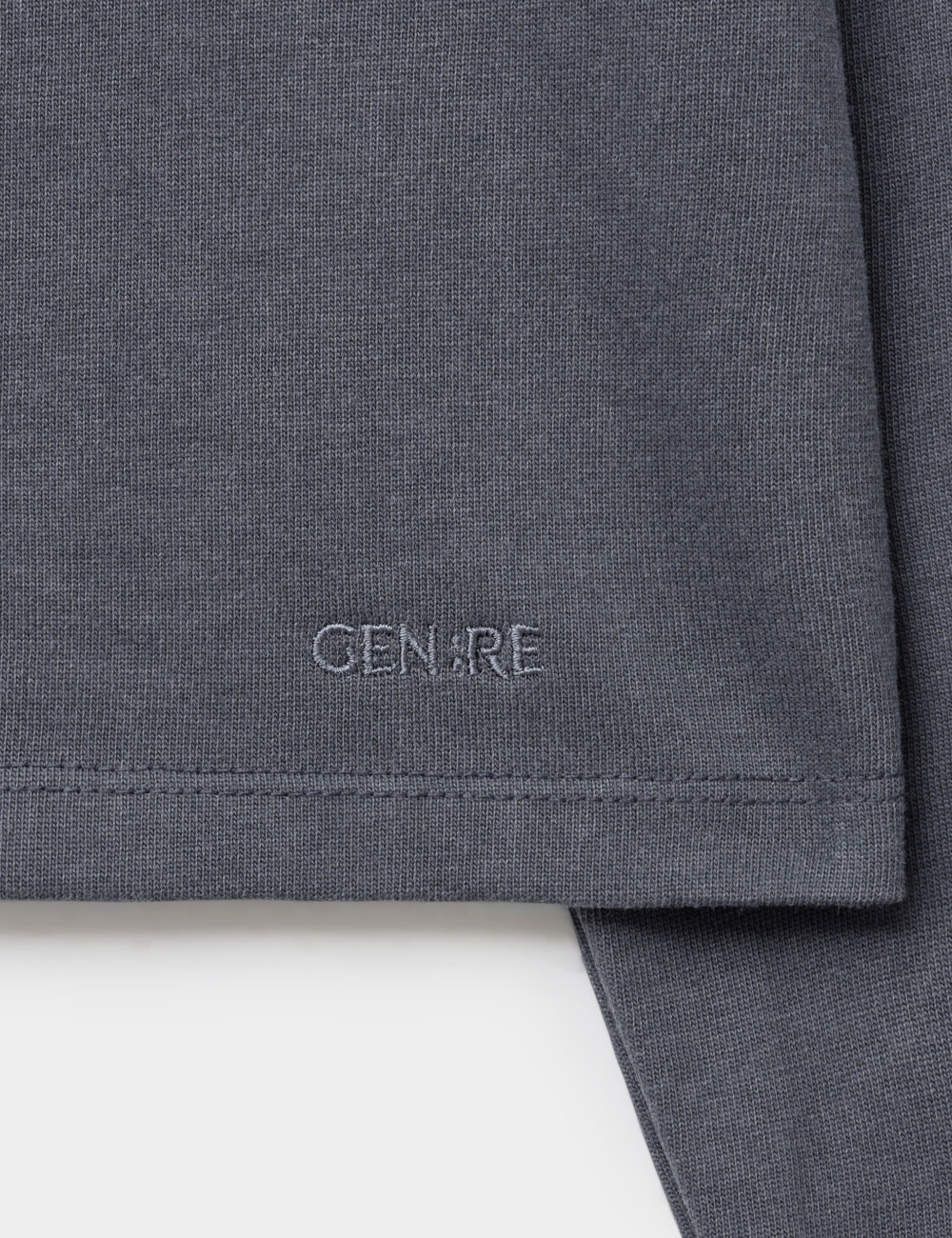 [GEN:RE] Pivot Tape Polo Shirt Navy
