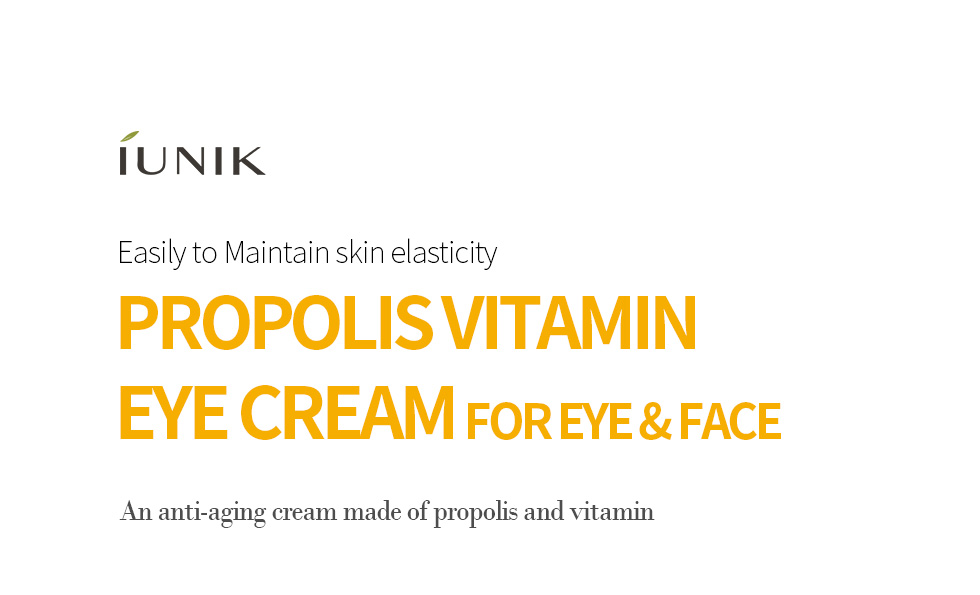 propolis vitamin eye cream