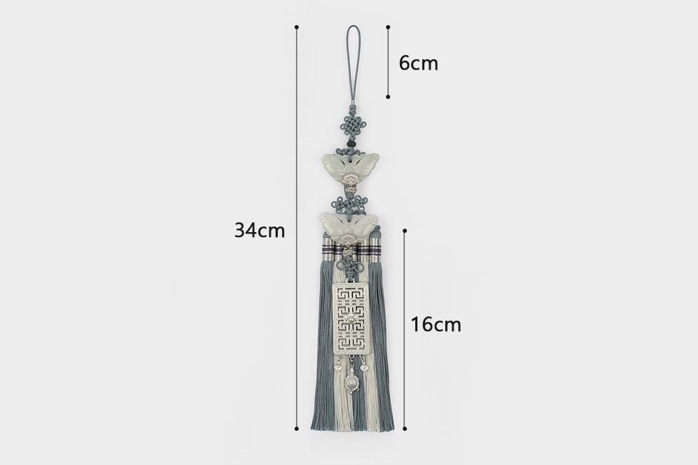 천연 옥구슬 삼작 노리개 [판매]