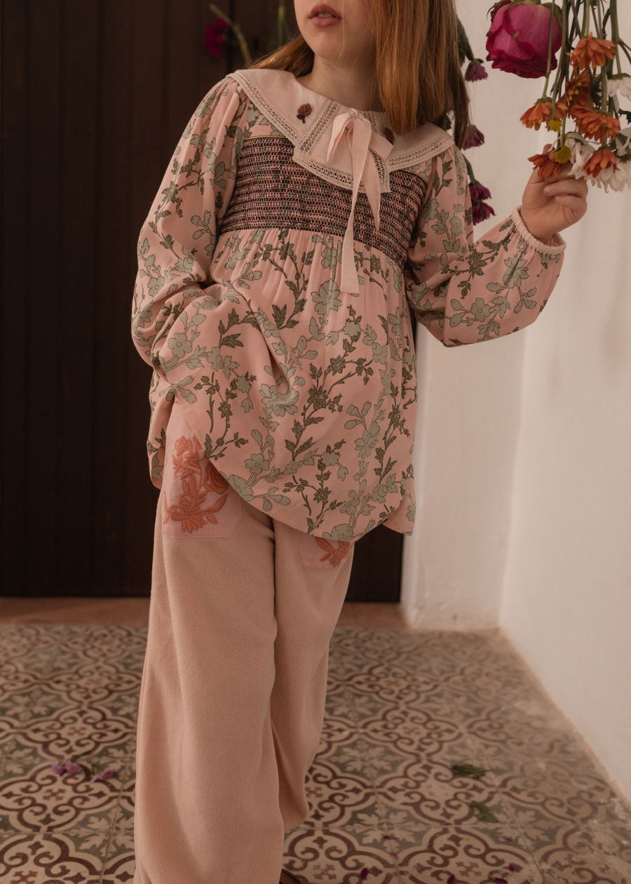 BACHAA Victoire Blouse Souffle givré print 바챠 26AW