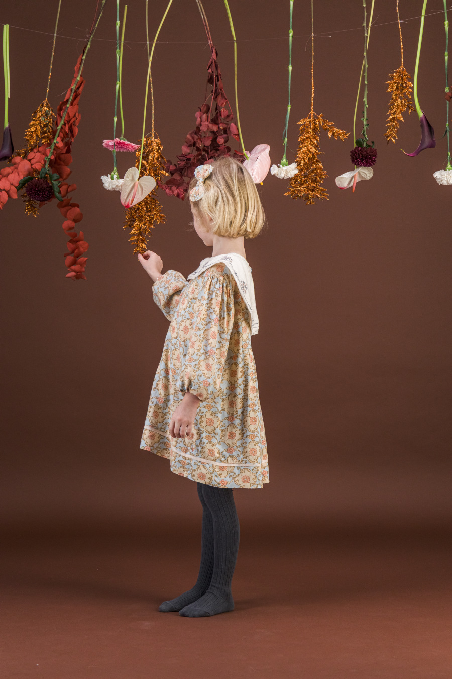 BACHAA Margot Blouse Rêverie d'Hiver print 바챠 26AW