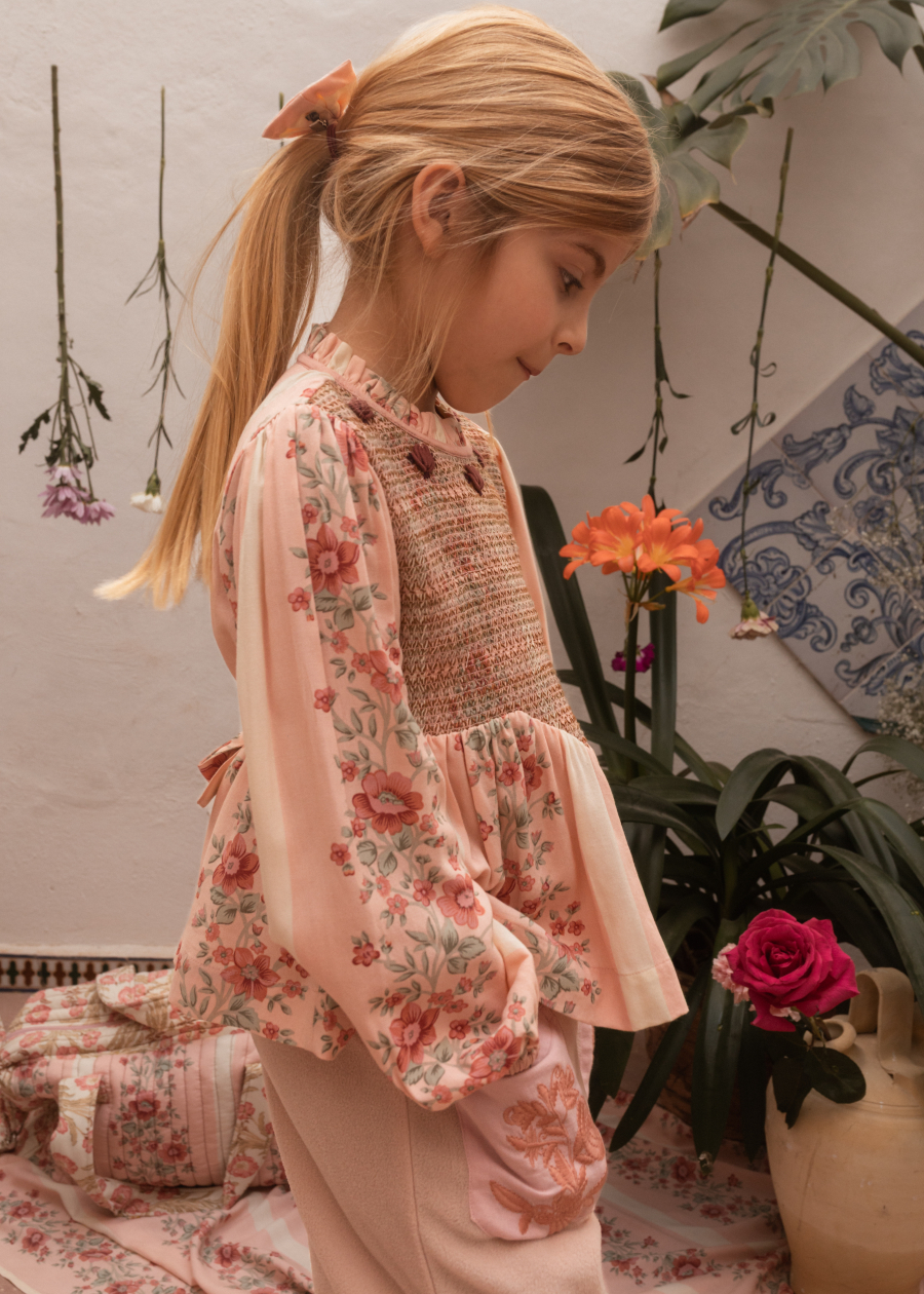 BACHAA Augustine Robe Dress Promenade enchantée print 바챠 26AW