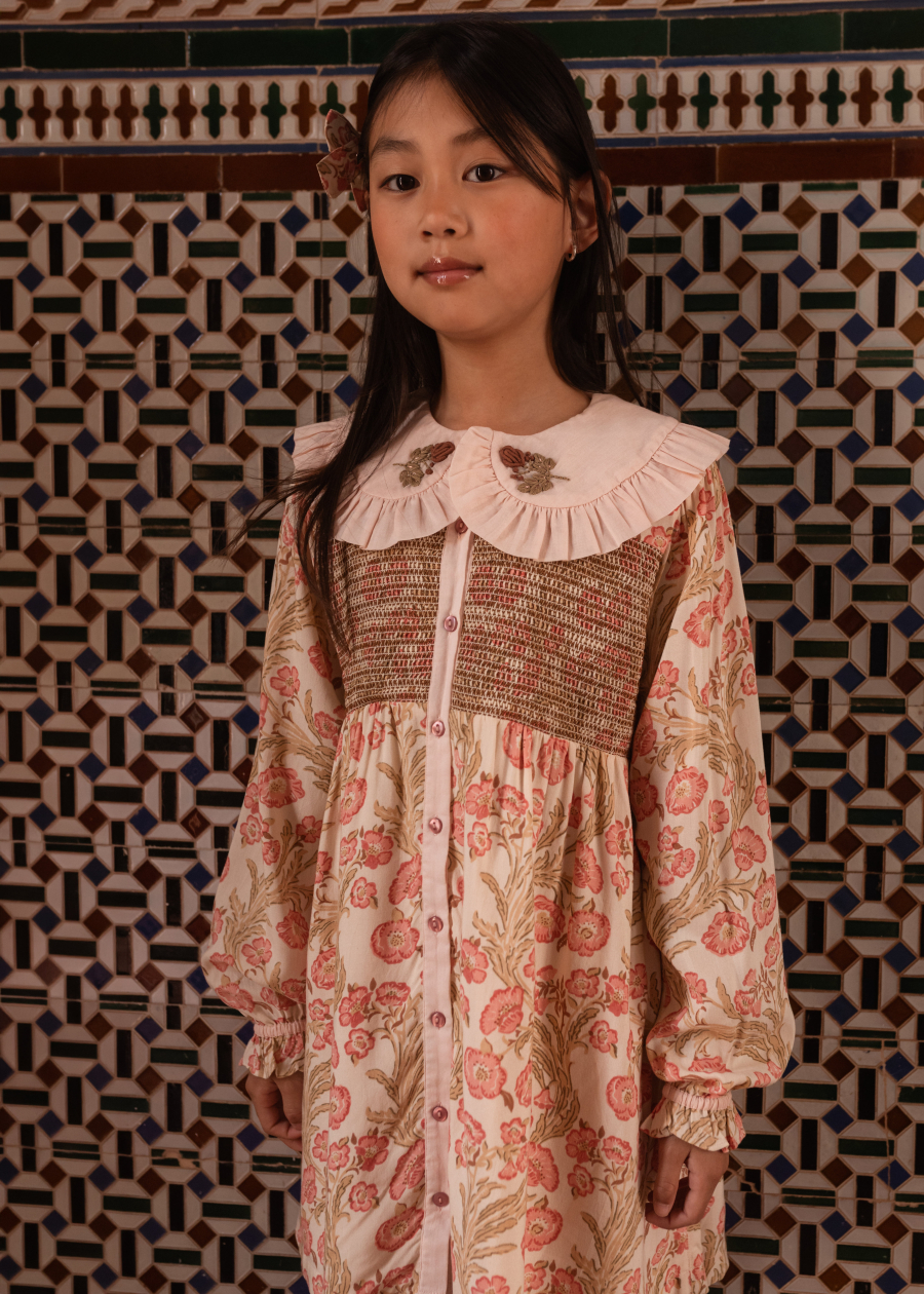 BACHAA Augustine Robe Dress Promenade enchantée print 바챠 26AW