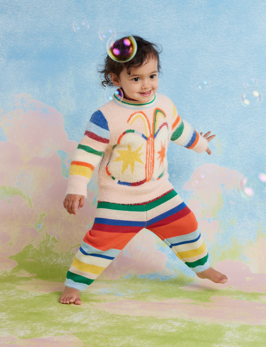 HALCYON NIGHTS Knit Jumper Flutterby 헬시온나이츠 26FW 복제