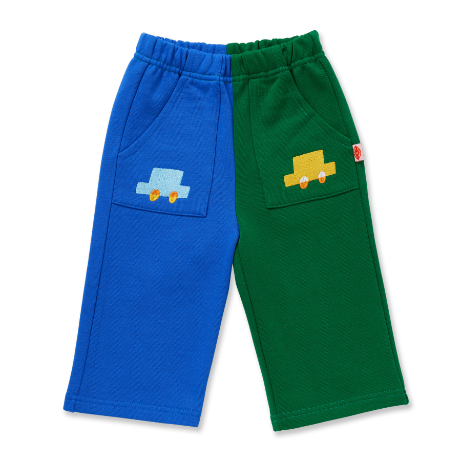 HALCYON NIGHTS Fleece Appliqué Pants Beep Beep 헬시온나이츠 26FW