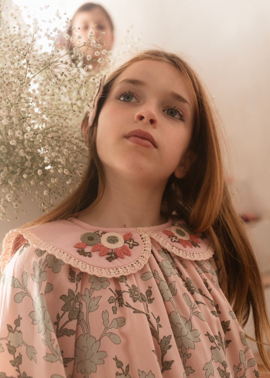BACHAA Augustine Robe Dress Promenade enchantée print 바챠 26AW