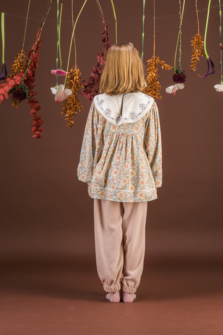 BACHAA Margot Blouse Rêverie d'Hiver print 바챠 26AW