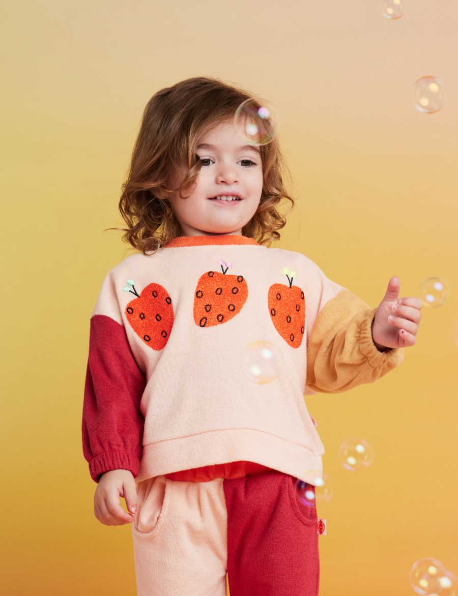 HALCYON NIGHTS Terry Sweater Tiny Orchard 헬시온나이츠 26FW