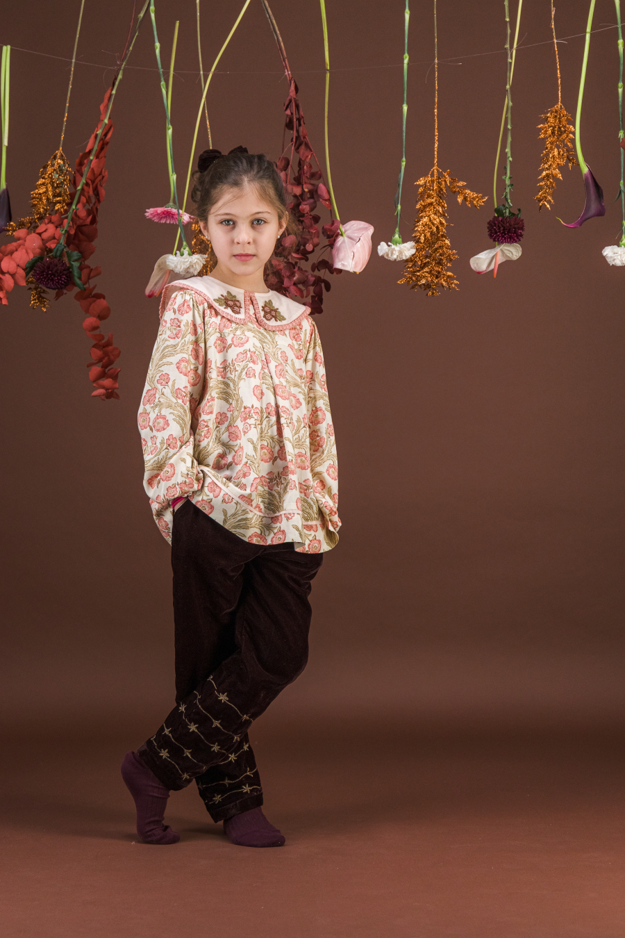BACHAA Clémence Blouse Promenade enchantée print 바챠 26AW