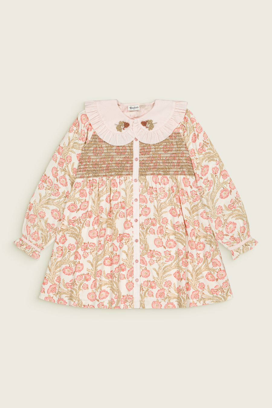 BACHAA Augustine Robe Dress Promenade enchantée print 바챠 26AW