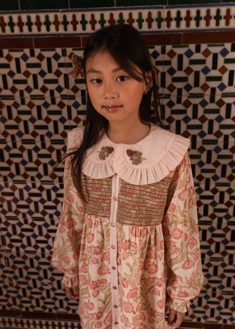 BACHAA Augustine Robe Dress Promenade enchantée print 바챠 26AW