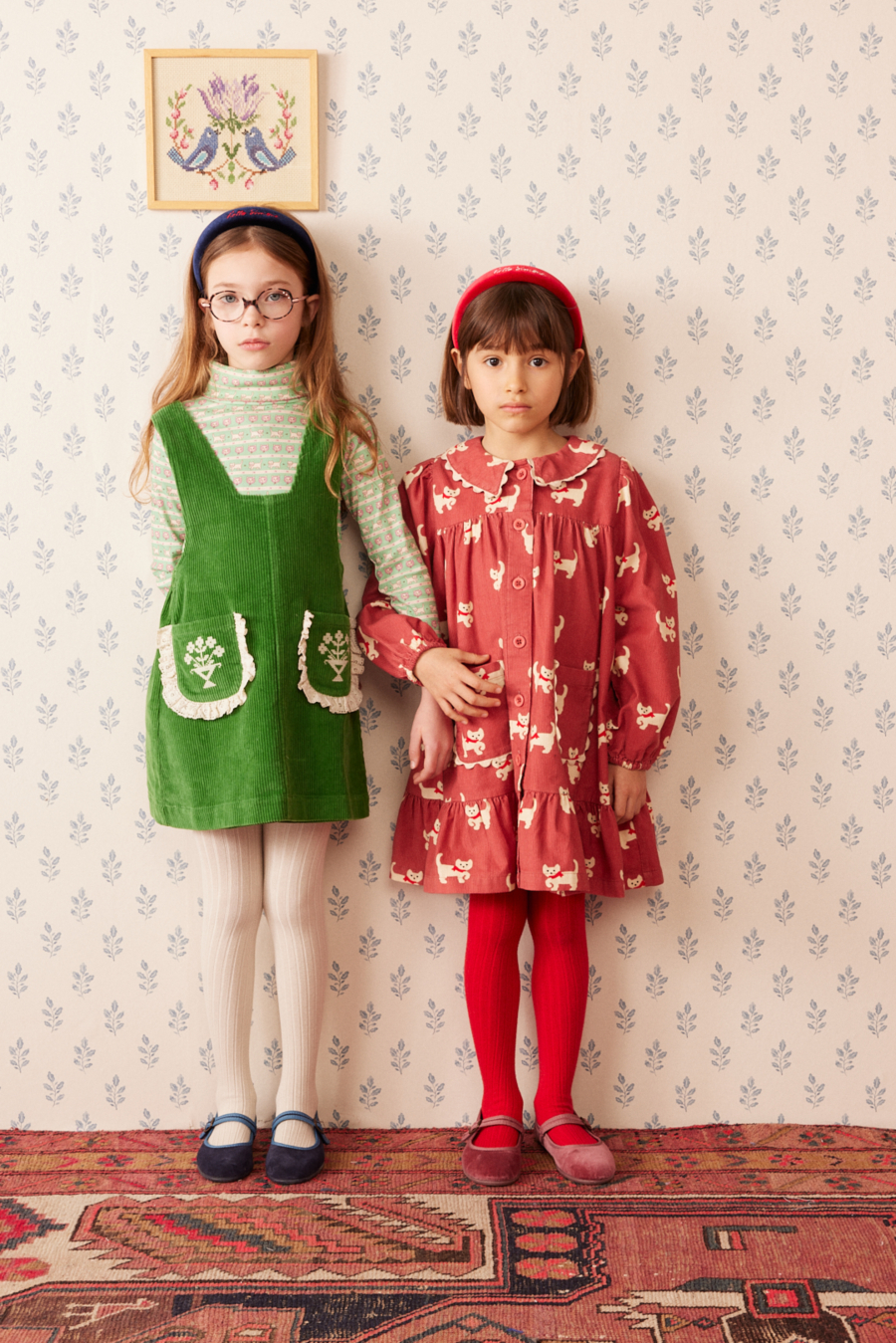 HELLO SIMONE Mirliton pants Camelia Check 헬로시모네 26AW