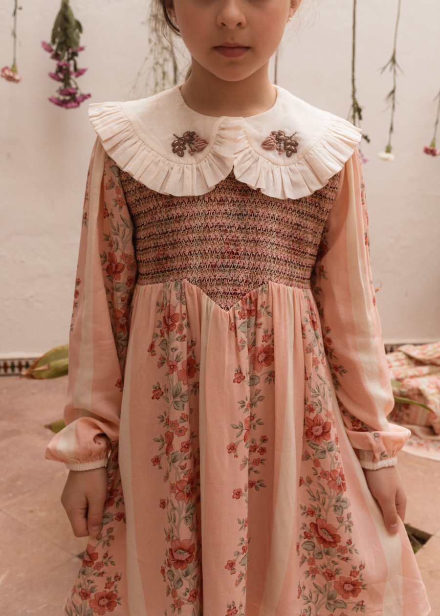 BACHAA Augustine Robe Dress Promenade enchantée print 바챠 26AW