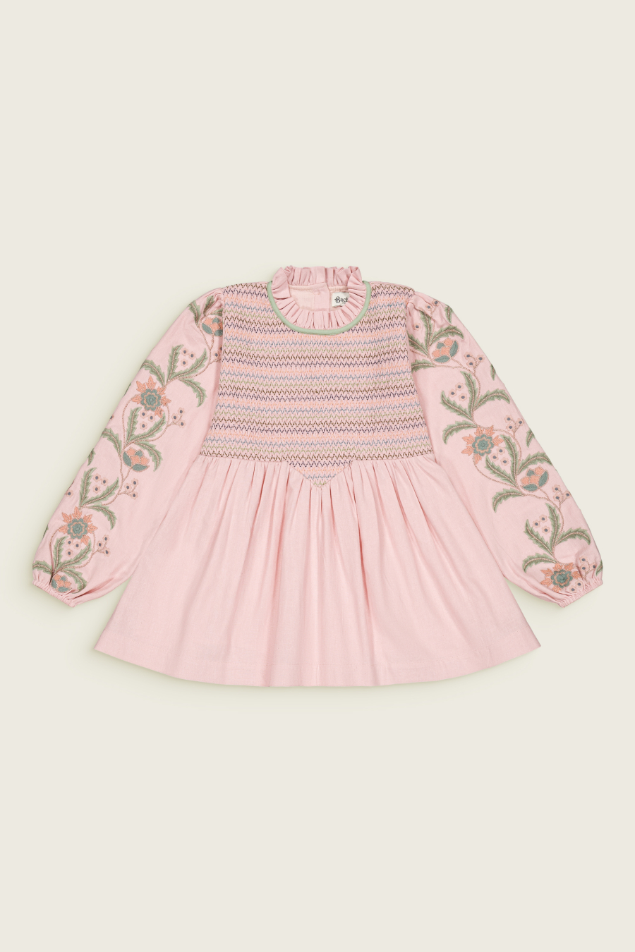 BACHAA Songe Blouse/Short dress Veiled Pink 바챠 26AW