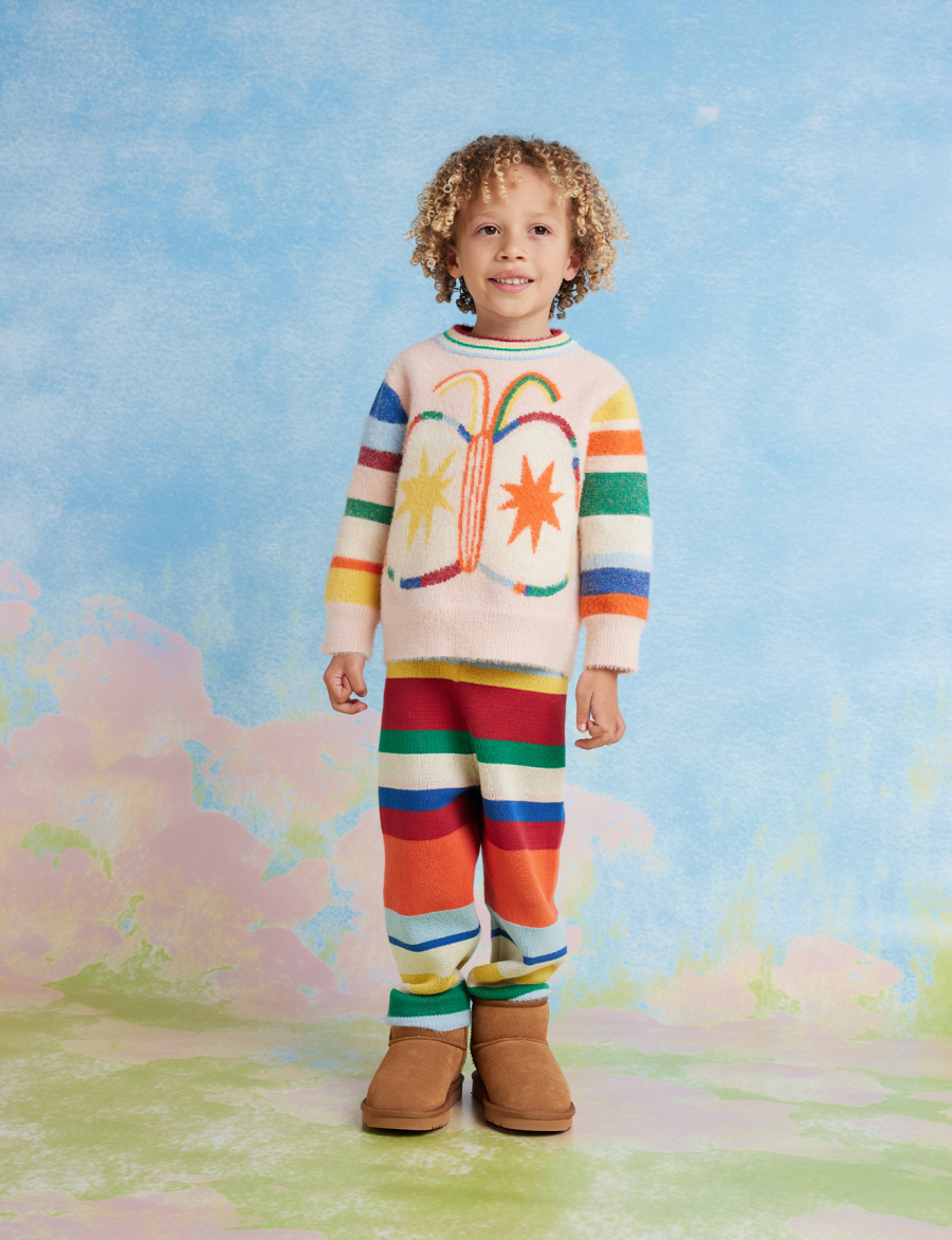 HALCYON NIGHTS Knit Pants STRIPES 헬시온나이츠 26FW