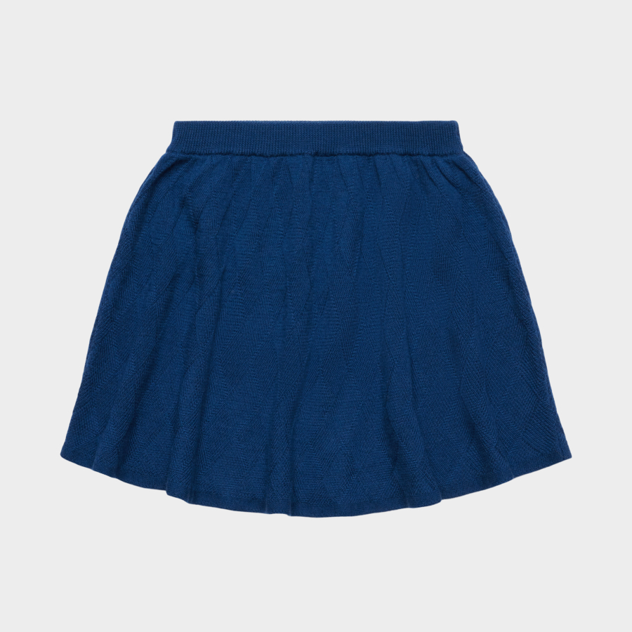 FUB KIDS Harlekin Skirt deep indigo 펍키즈 26AW