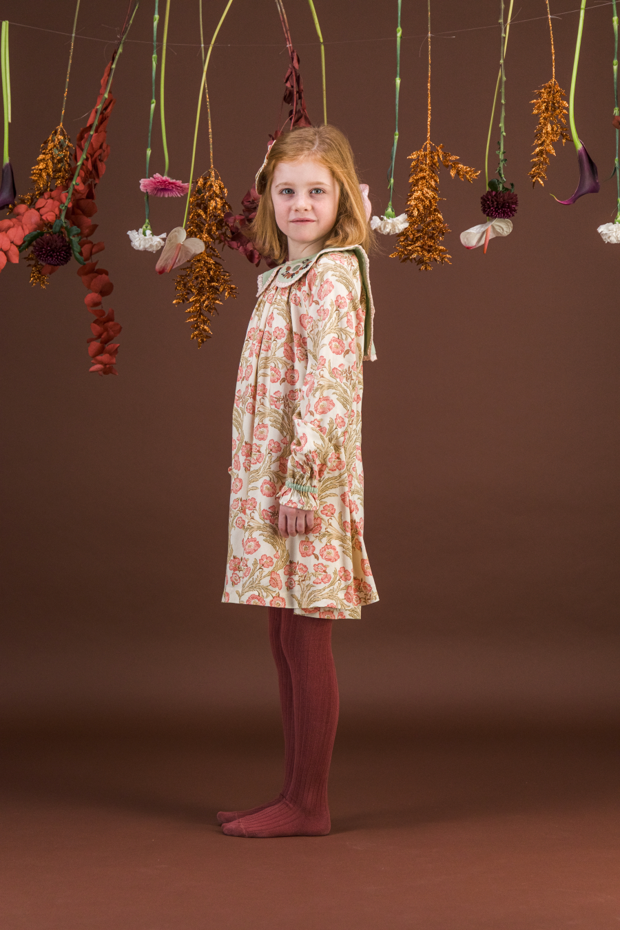BACHAA Odette Blouse DRêverie d'Hiver print 바챠 26AW