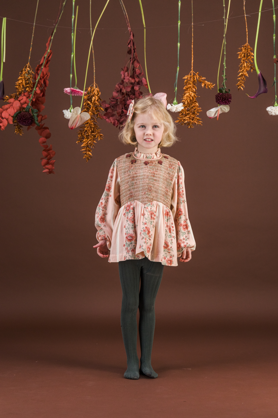 BACHAA Léontine Blouse Douceur d'Hiver print 바챠 26AW