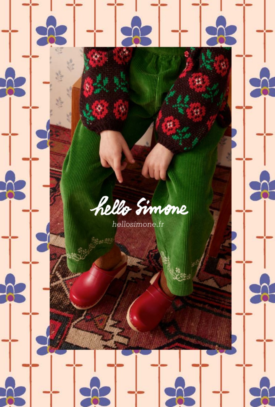 HELLO SIMONE MIGNON Sweety Sweatshirt Rose 헬로시모네 26AW