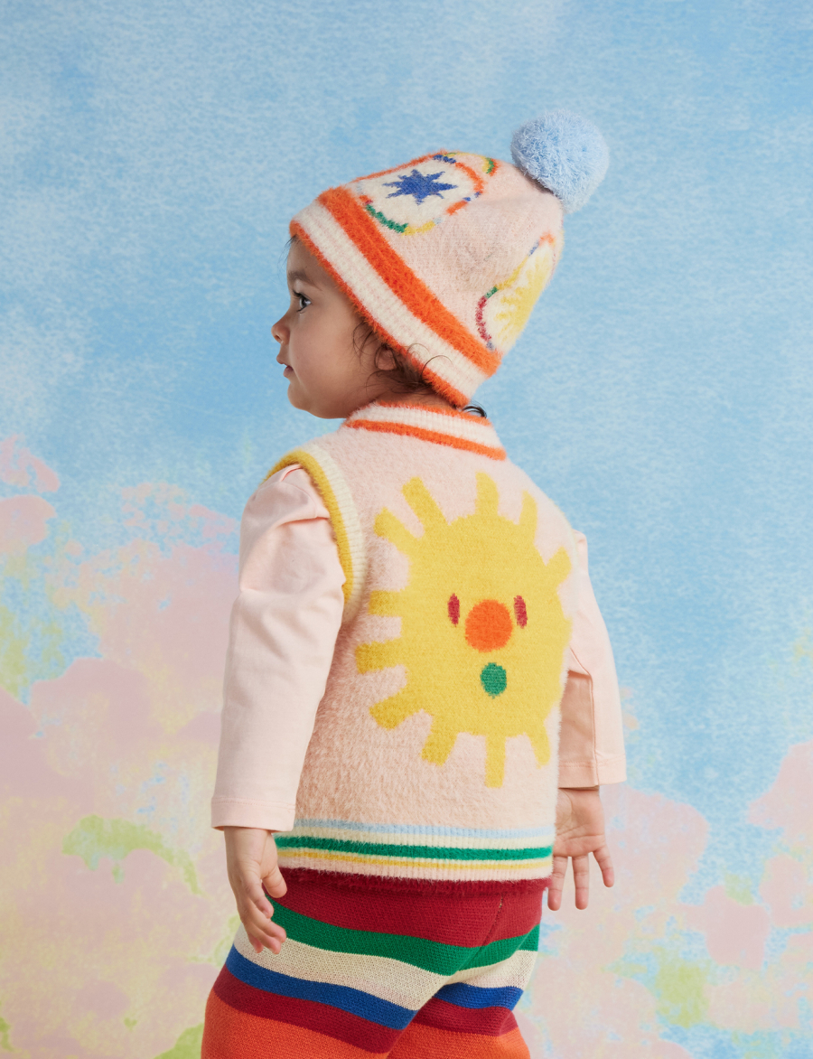 HALCYON NIGHTS Knit Vest Flutterby 헬시온나이츠 26FW