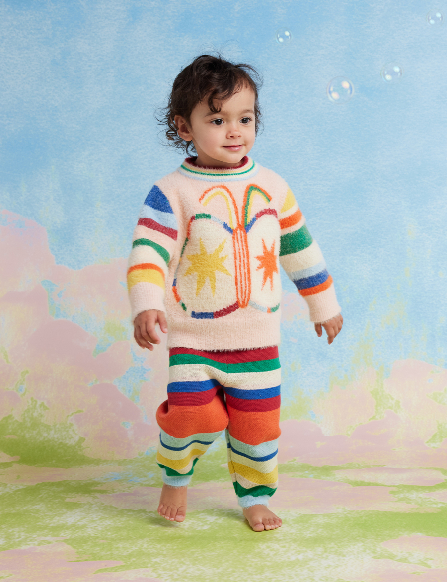 HALCYON NIGHTS Knit Pants STRIPES 헬시온나이츠 26FW