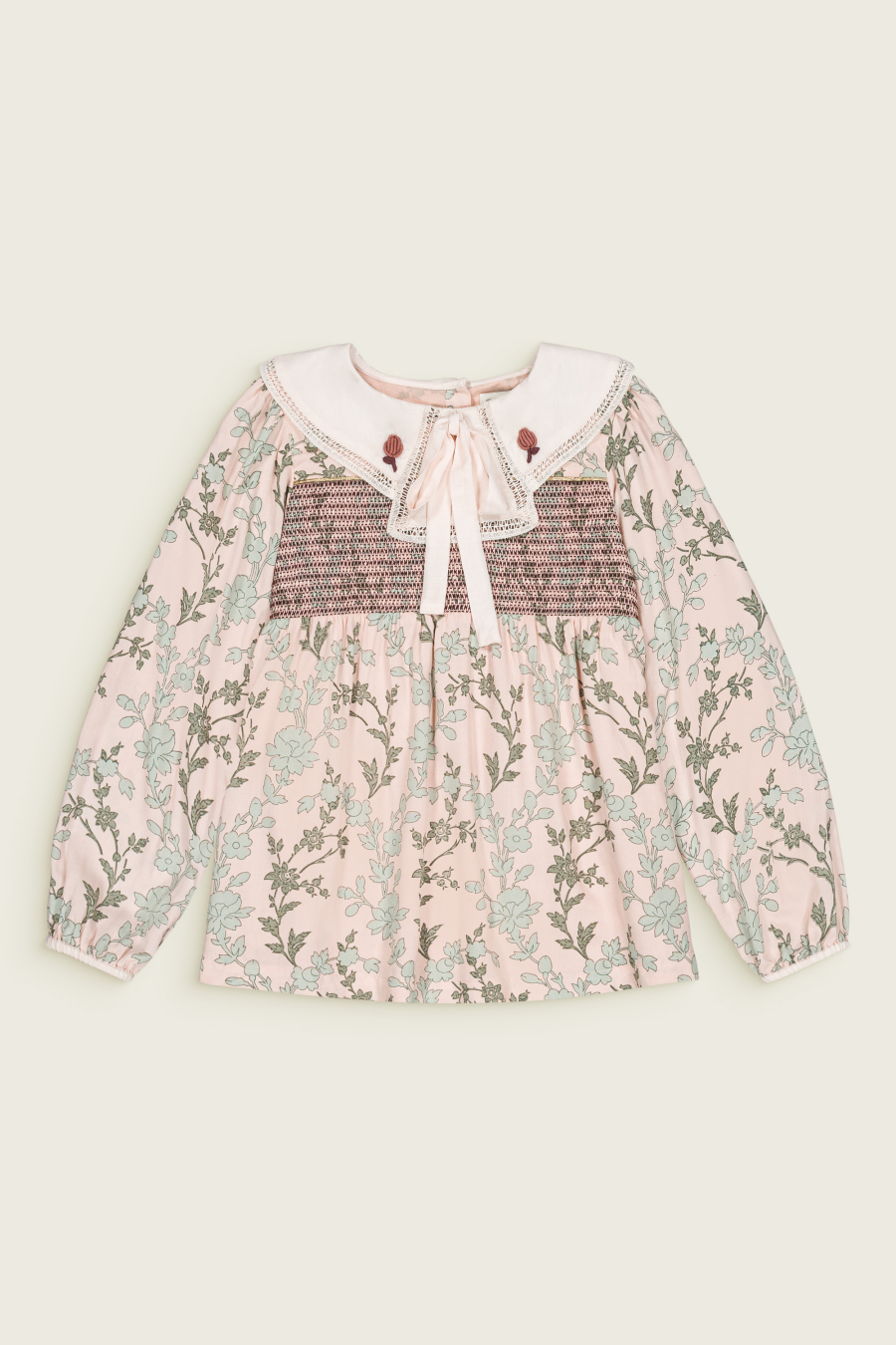 BACHAA Victoire Blouse Souffle givré print 바챠 26AW