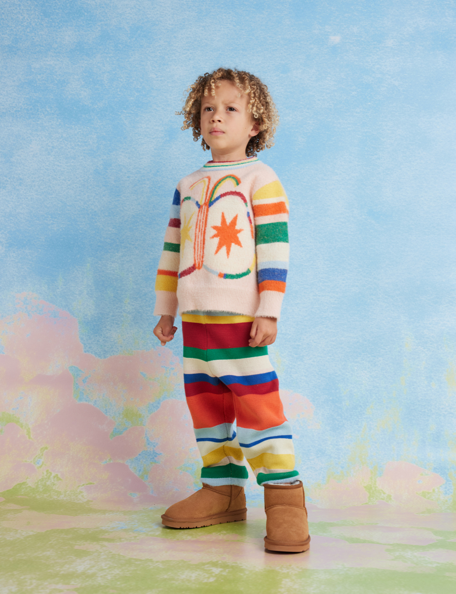 HALCYON NIGHTS Knit Pants STRIPES 헬시온나이츠 26FW