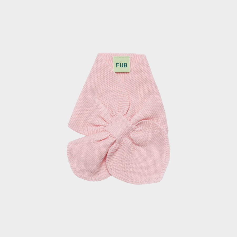 FUB KIDS Sledding Scarf rose quartz 펍키즈 26AW