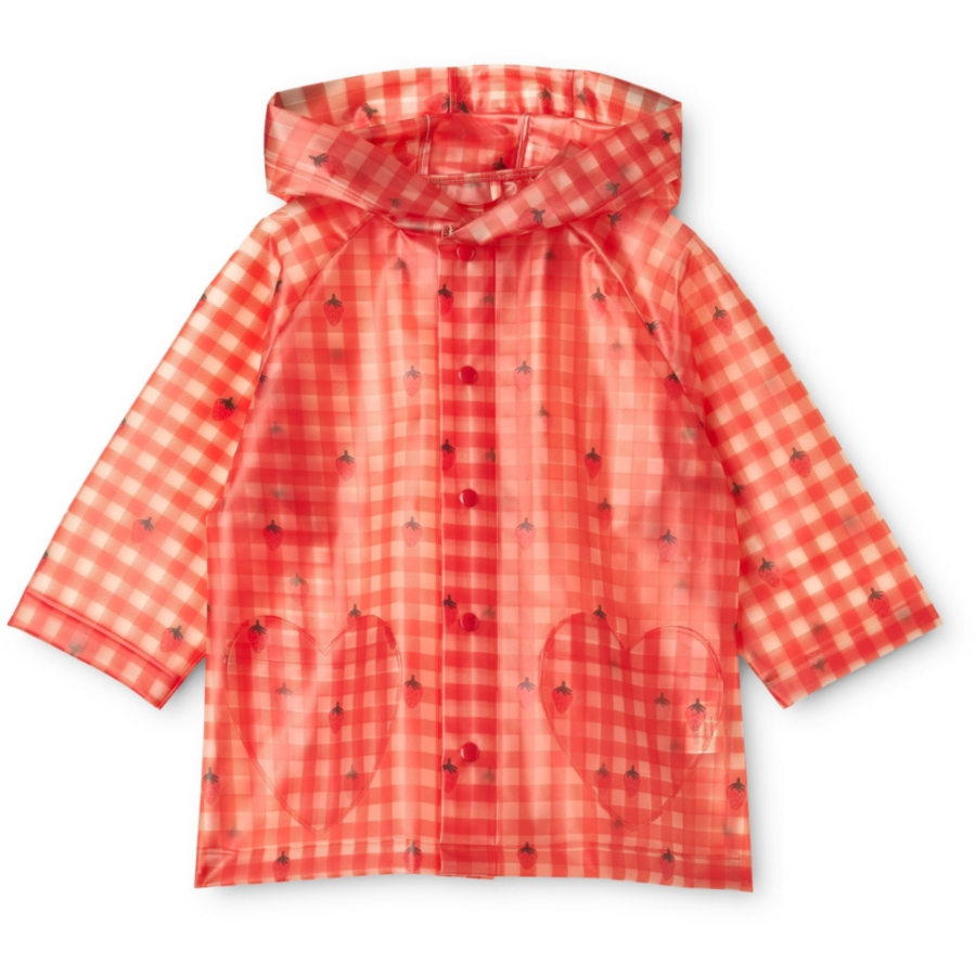 FLOESS Iris Raincoat Berry Gingham 플로스 26AW