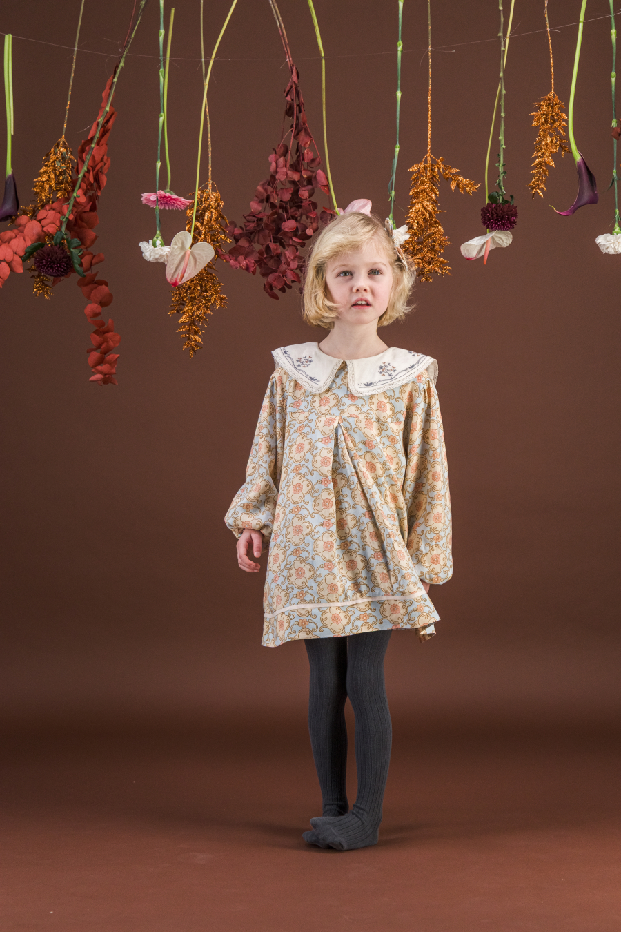 BACHAA Margot Blouse Rêverie d'Hiver print 바챠 26AW