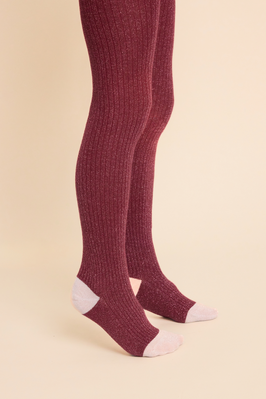 FLOESS Vera Tights 2-pack Cranberry-Pink Glitter 플로스 26AW