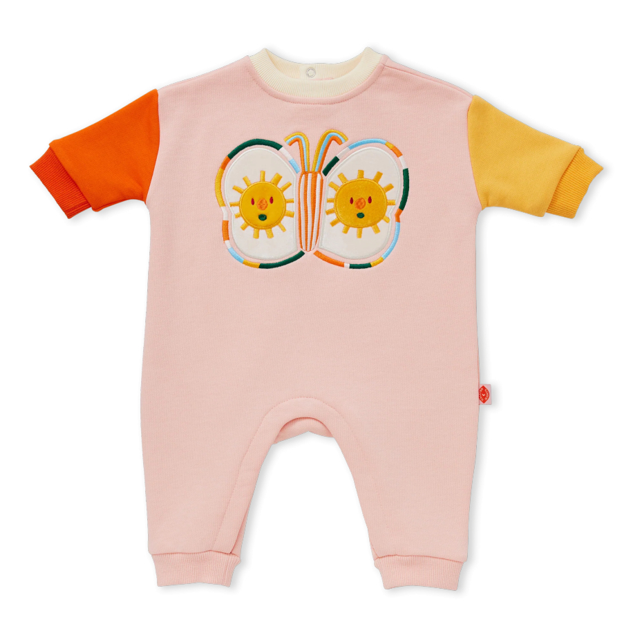 HALCYON NIGHTS Fleece Appliqué Jumpsuit Flutterby 헬시온나이츠 26FW 복제