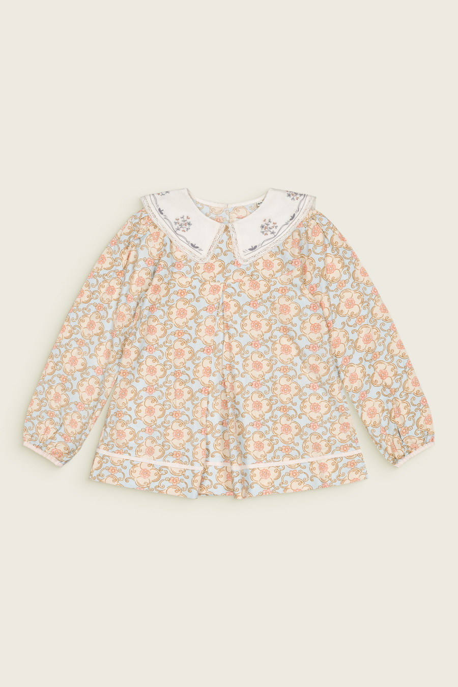 BACHAA Margot Blouse Rêverie d'Hiver print 바챠 26AW