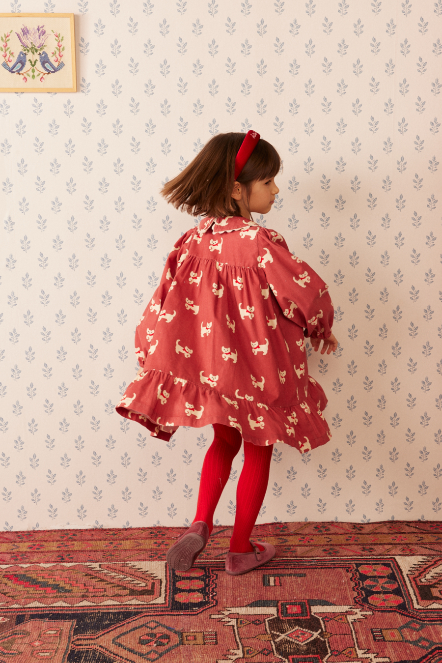 HELLO SIMONE Mirliton pants Camelia Check 헬로시모네 26AW