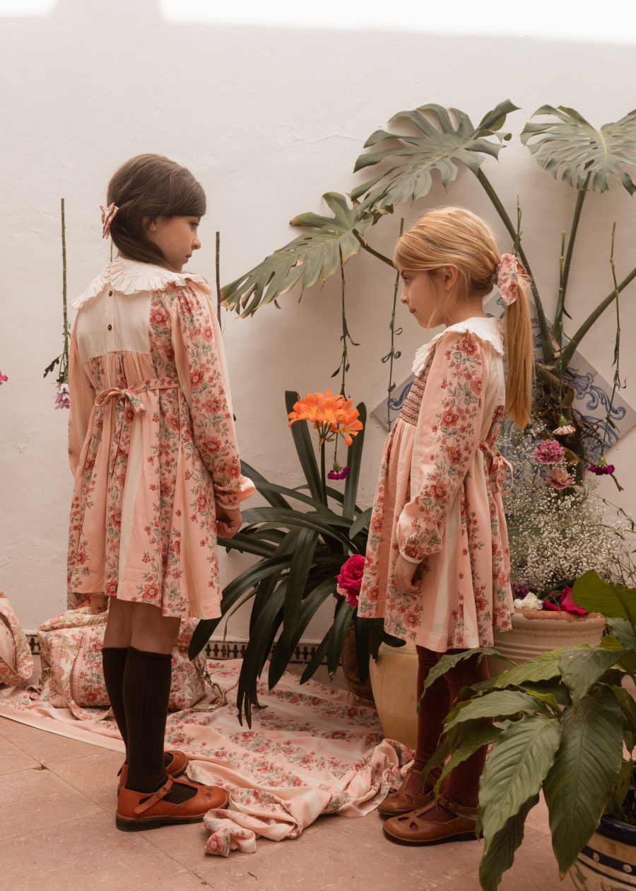 BACHAA Hermine Robe Dress Douceur d'Hiver print 바챠 26AW