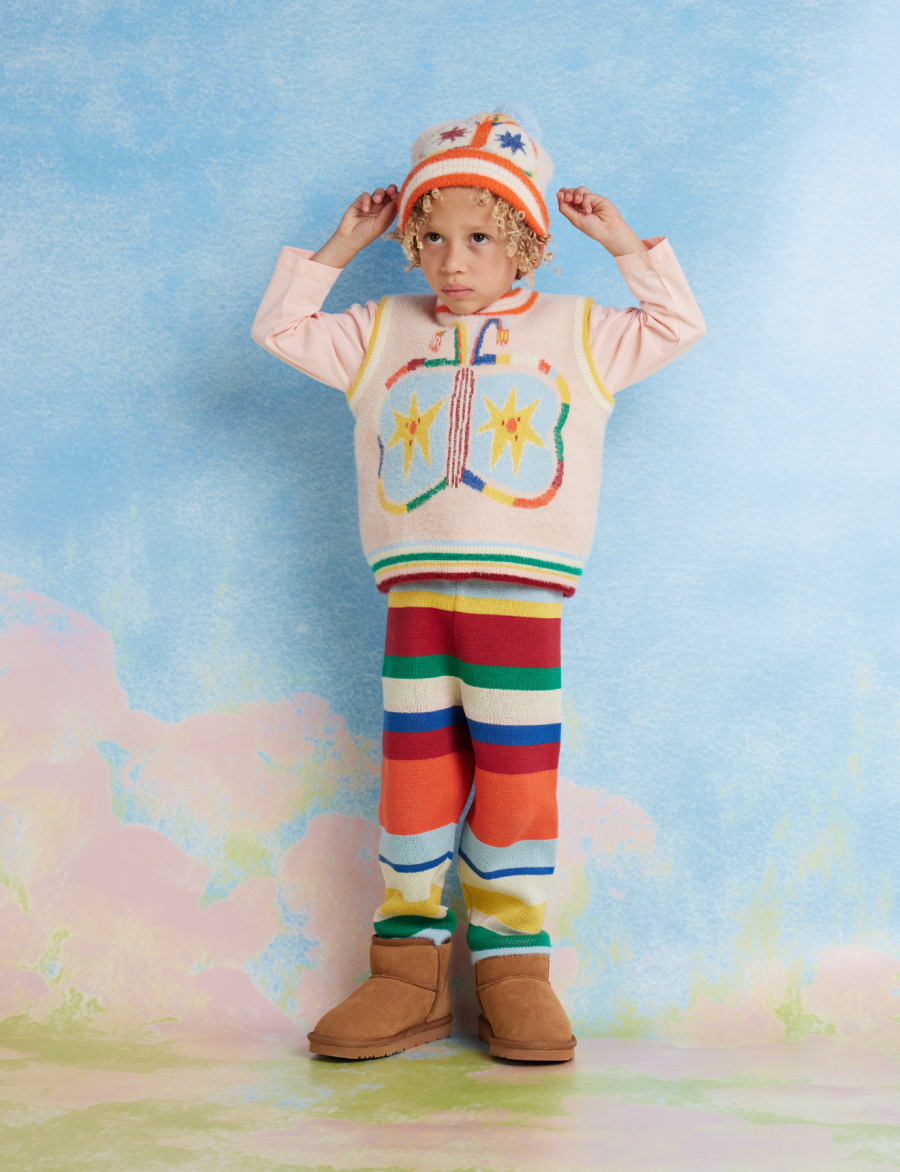 HALCYON NIGHTS Knit Vest Flutterby 헬시온나이츠 26FW