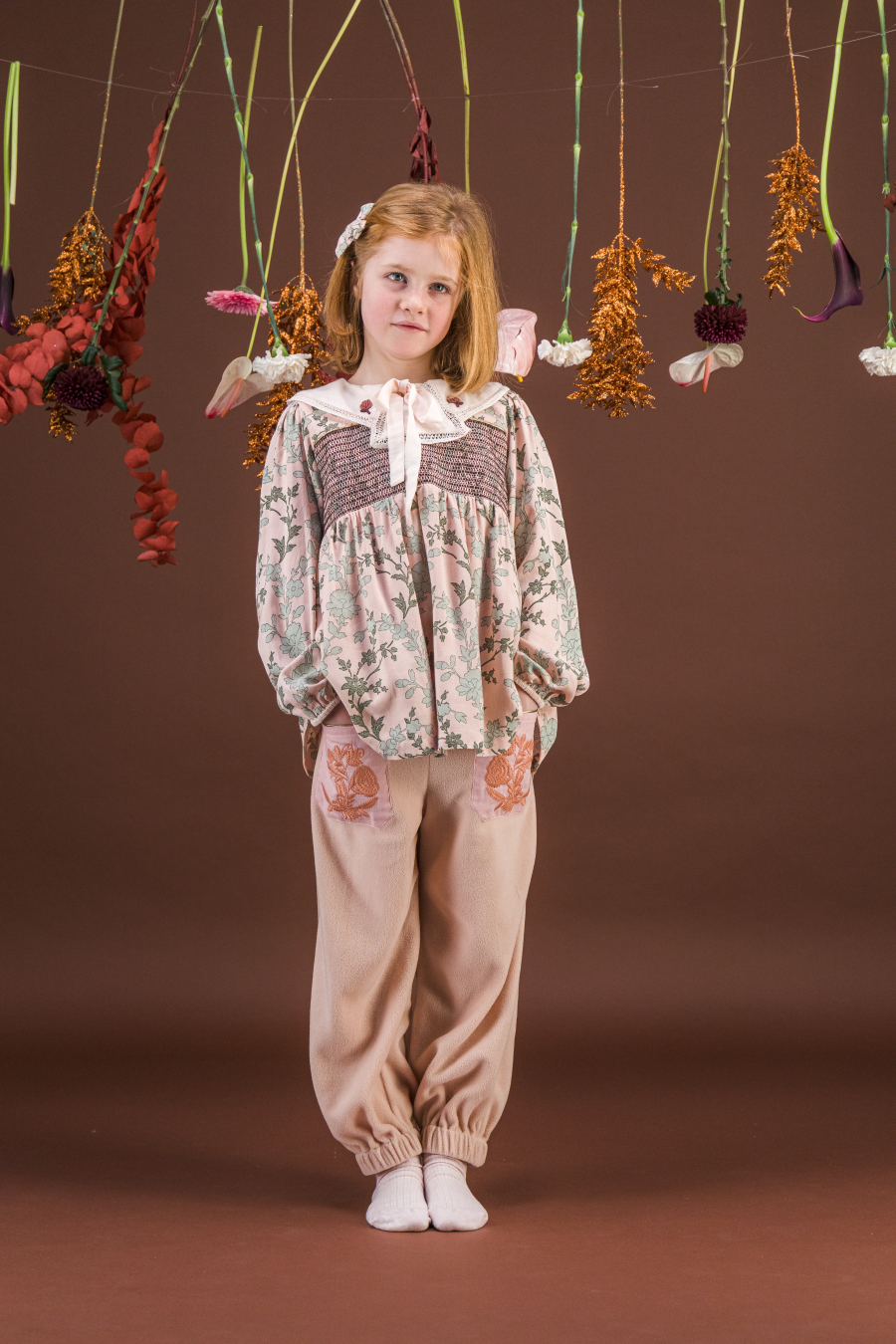 BACHAA Victoire Blouse Souffle givré print 바챠 26AW