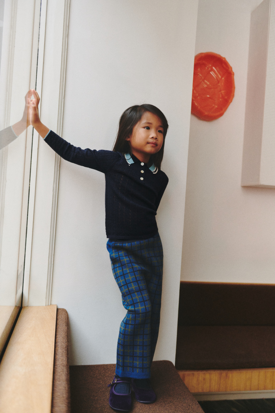 FUB KIDS Harlekin Crew deep indigo 펍키즈 26AW